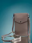 Сумка женская для телефона 5509 l.grey Сумка женская для телефона 5509 l.grey
