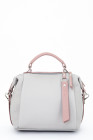 Сумка женская Protege, Ц-556 серый/розовый флотер Сумка женская Protege, Ц-556 серый/розовый флотер